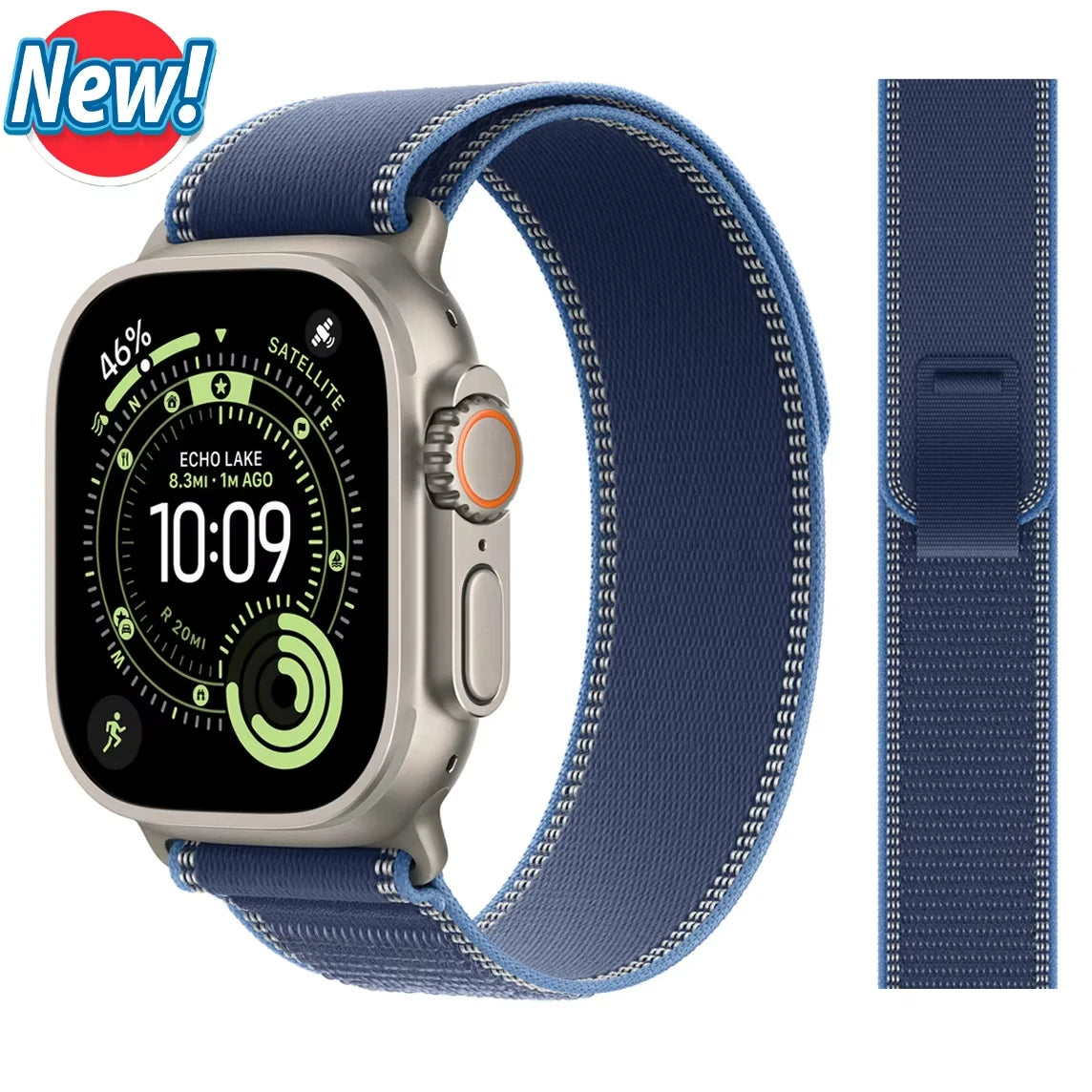 Trail Loop strap for Apple watch bands 11 42/46mm 44mm 40mm 41mm 45mm Sport Bracelet iWatch series 9 8 7 5 Se3 10 ultra 3 2 49mm