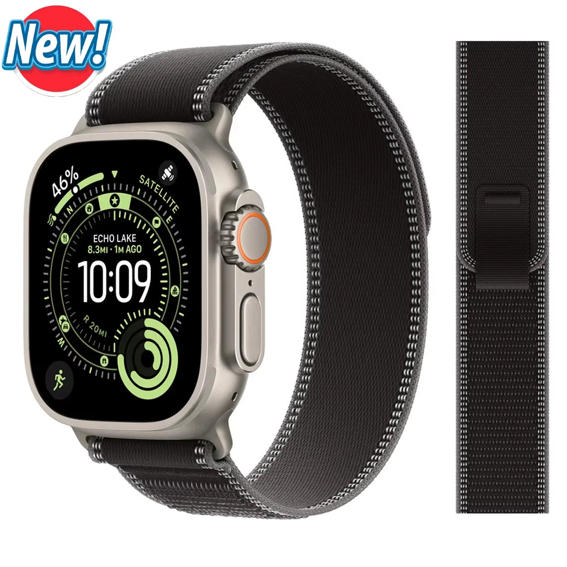Trail Loop strap for Apple watch bands 11 42/46mm 44mm 40mm 41mm 45mm Sport Bracelet iWatch series 9 8 7 5 Se3 10 ultra 3 2 49mm