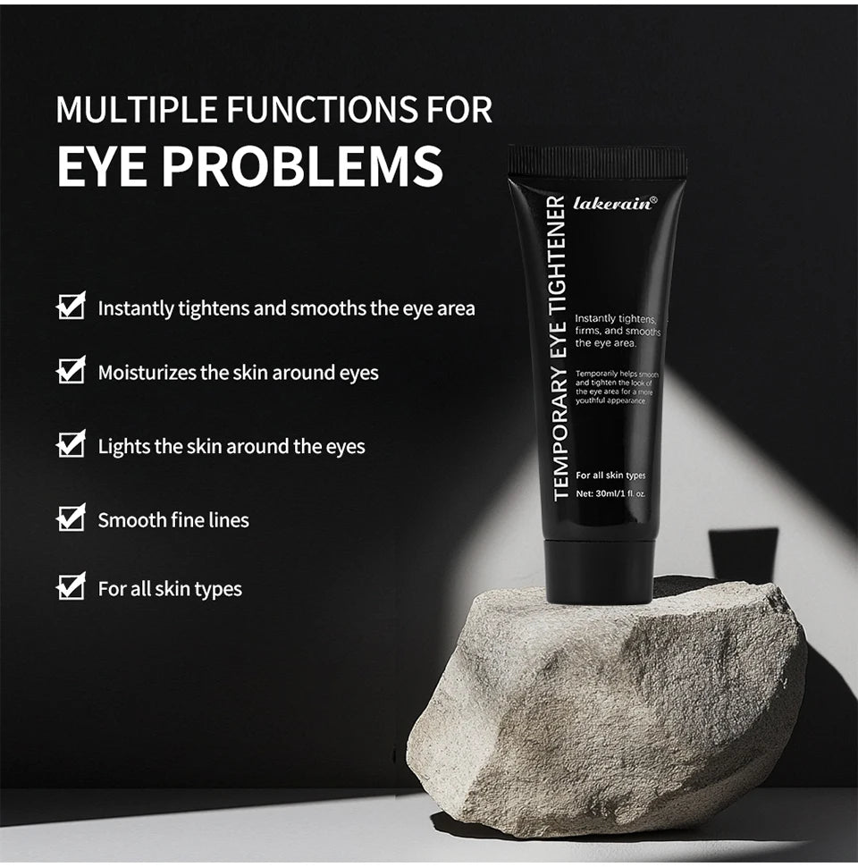 Instant Tighten Wrinkles Eye Cream Remove Eye Fat Bags Puffiness Lifting Firming Smooth Fine Lines Nourish Eye Massage Cream