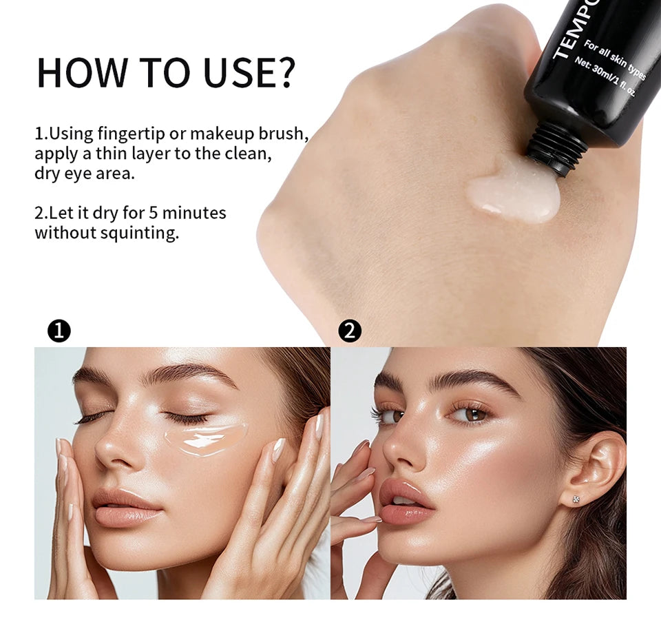 Instant Tighten Wrinkles Eye Cream Remove Eye Fat Bags Puffiness Lifting Firming Smooth Fine Lines Nourish Eye Massage Cream