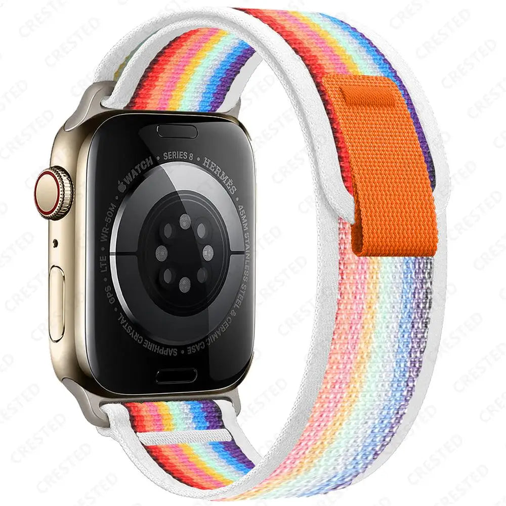 Trail Loop strap for Apple watch bands 11 42/46mm 44mm 40mm 41mm 45mm Sport Bracelet iWatch series 9 8 7 5 Se3 10 ultra 3 2 49mm