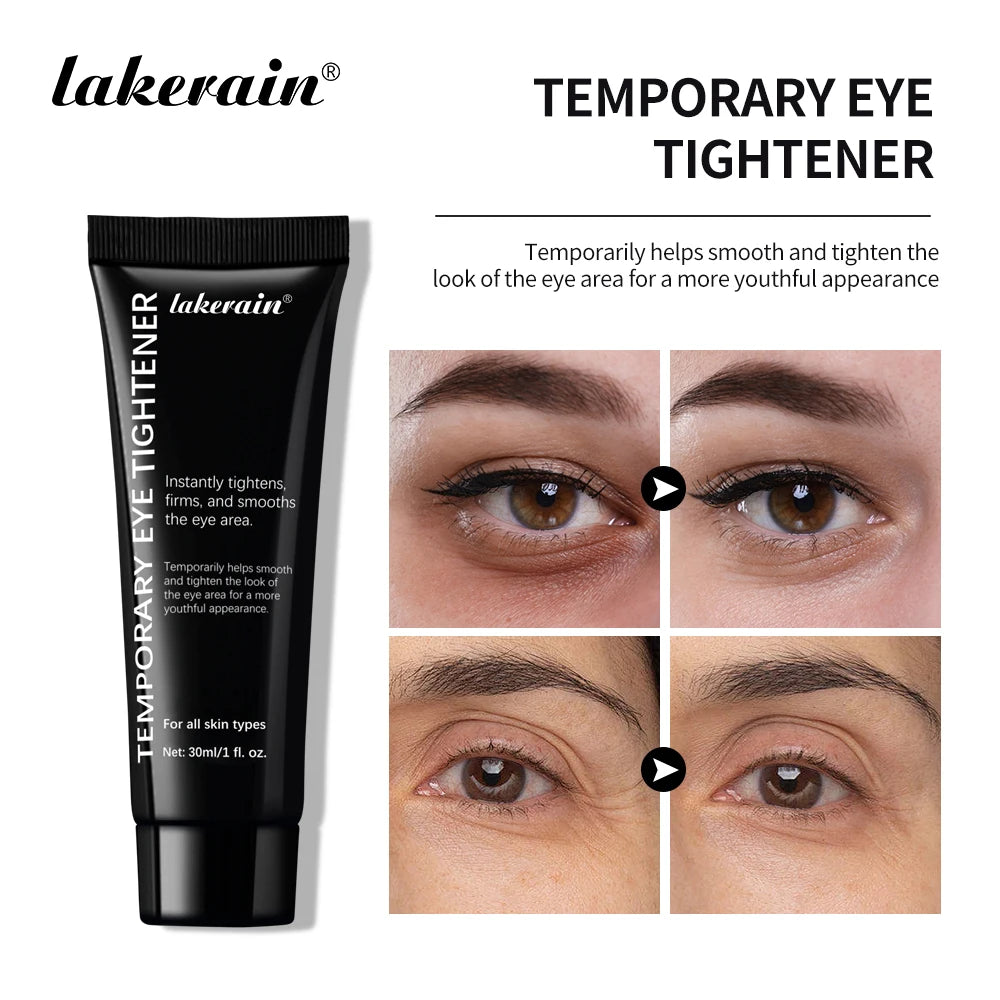 Instant Tighten Wrinkles Eye Cream Remove Eye Fat Bags Puffiness Lifting Firming Smooth Fine Lines Nourish Eye Massage Cream