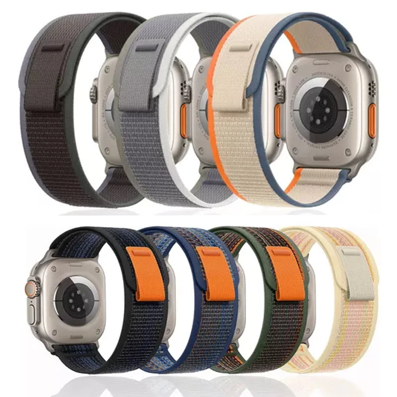 Trail Loop strap for Apple watch bands 11 42/46mm 44mm 40mm 41mm 45mm Sport Bracelet iWatch series 9 8 7 5 Se3 10 ultra 3 2 49mm