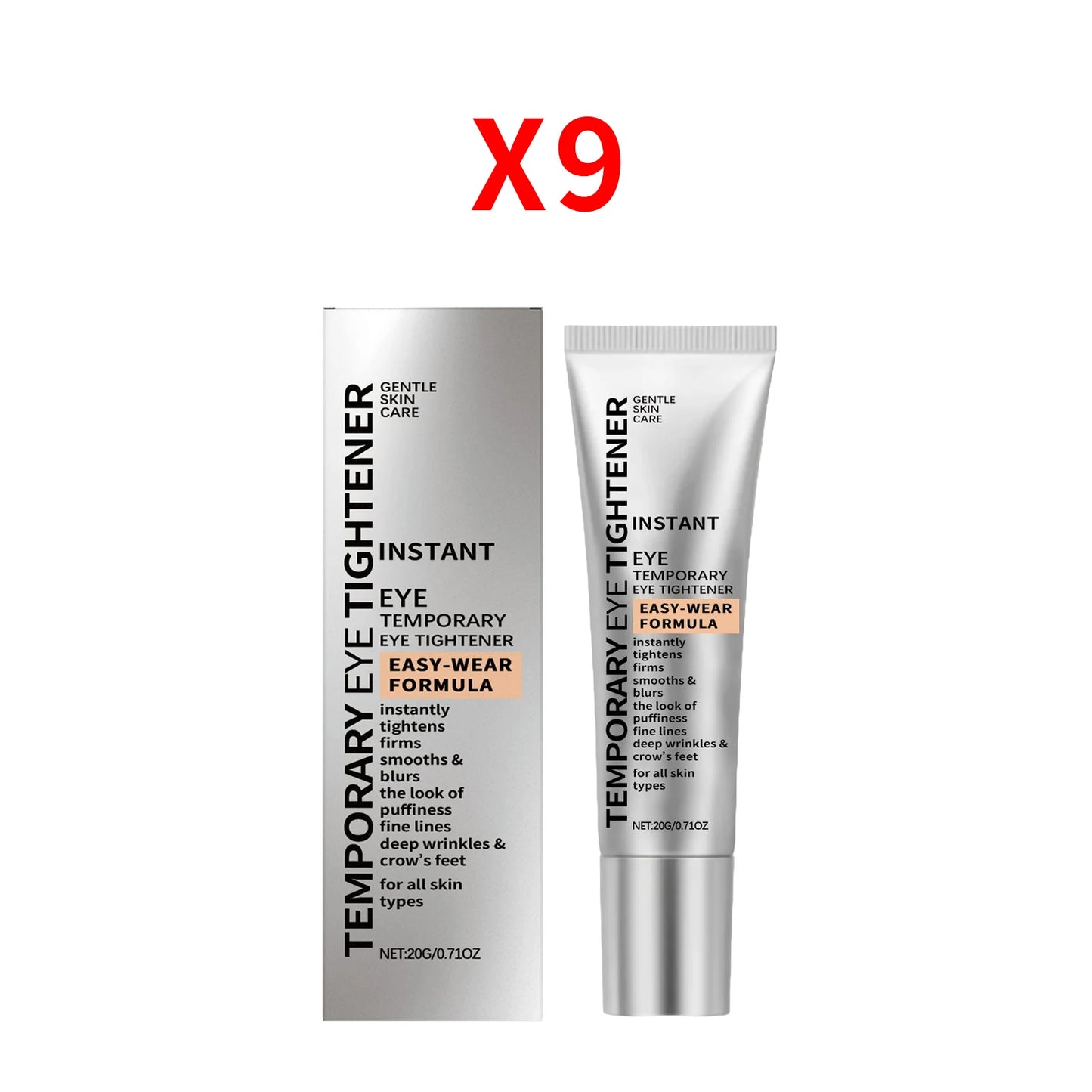 Firm Eye Tightener Cream Remove Dark Circles Eye Bags Anti-Wrinkle Lifting Smoothing Fine Lines Moisturizing Temporary Eye Cream