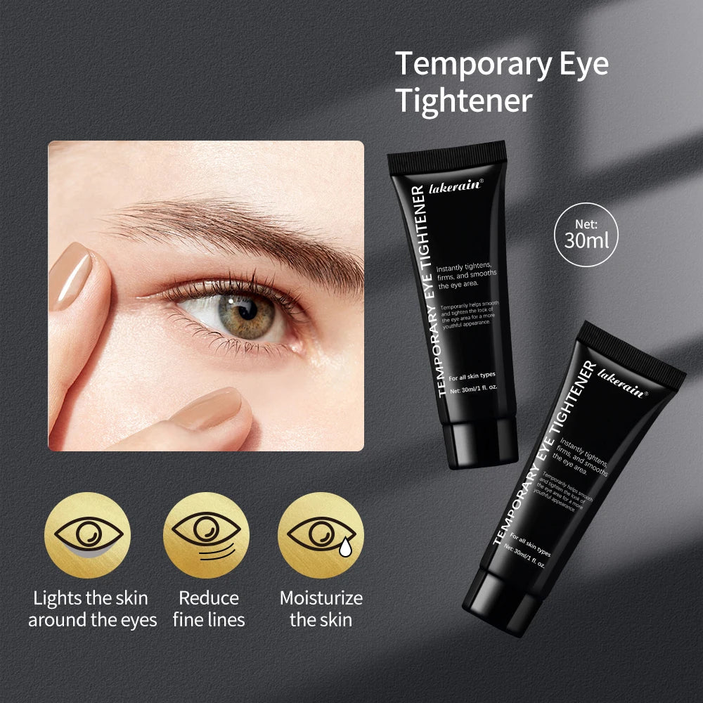 Instant Tighten Wrinkles Eye Cream Remove Eye Fat Bags Puffiness Lifting Firming Smooth Fine Lines Nourish Eye Massage Cream