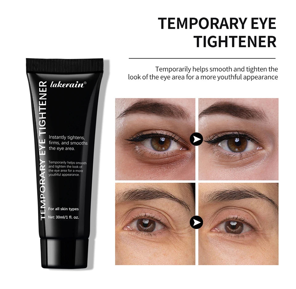 Instant Tighten Wrinkles Eye Cream Remove Eye Fat Bags Puffiness Lifting Firming Smooth Fine Lines Nourish Eye Massage Cream