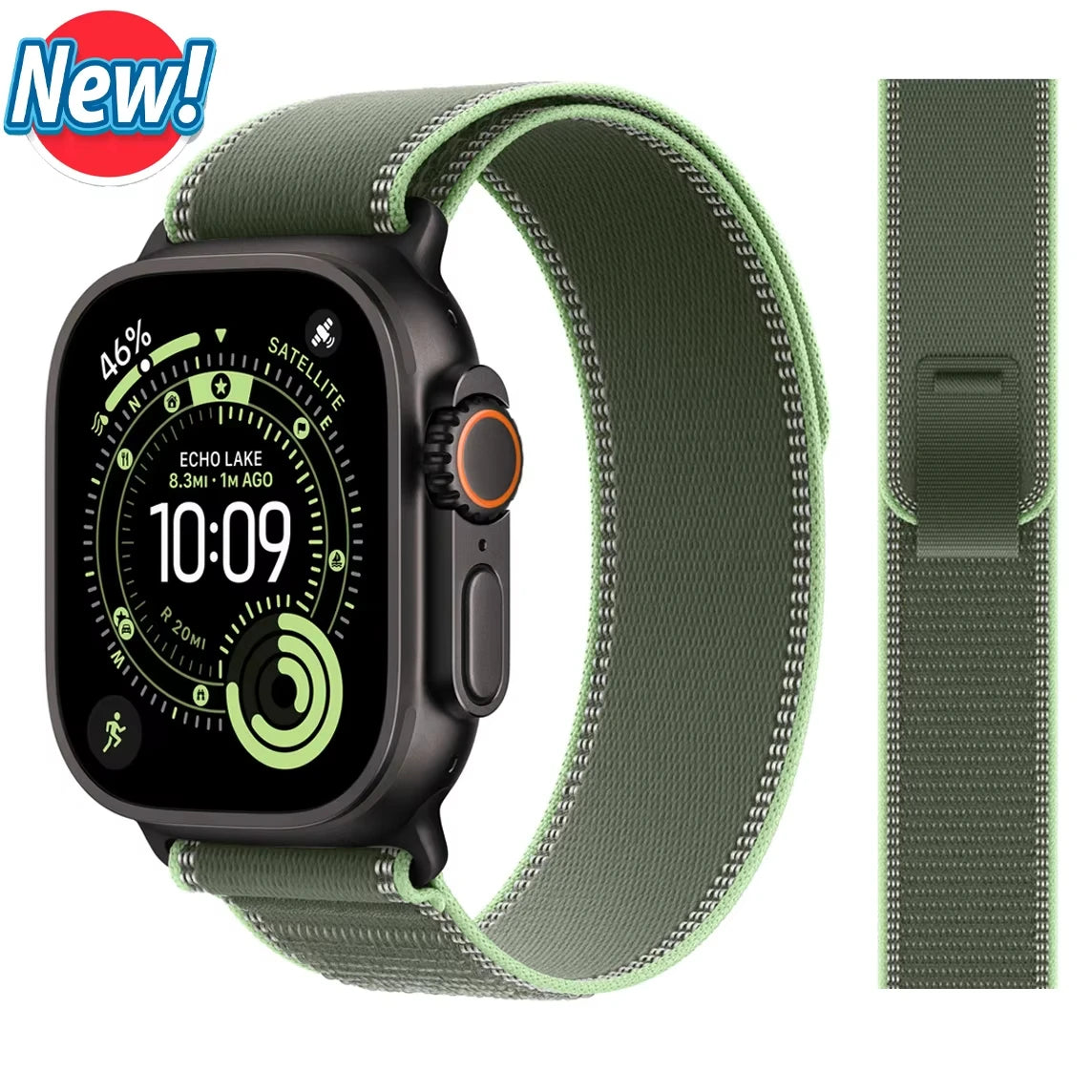 Trail Loop strap for Apple watch bands 11 42/46mm 44mm 40mm 41mm 45mm Sport Bracelet iWatch series 9 8 7 5 Se3 10 ultra 3 2 49mm