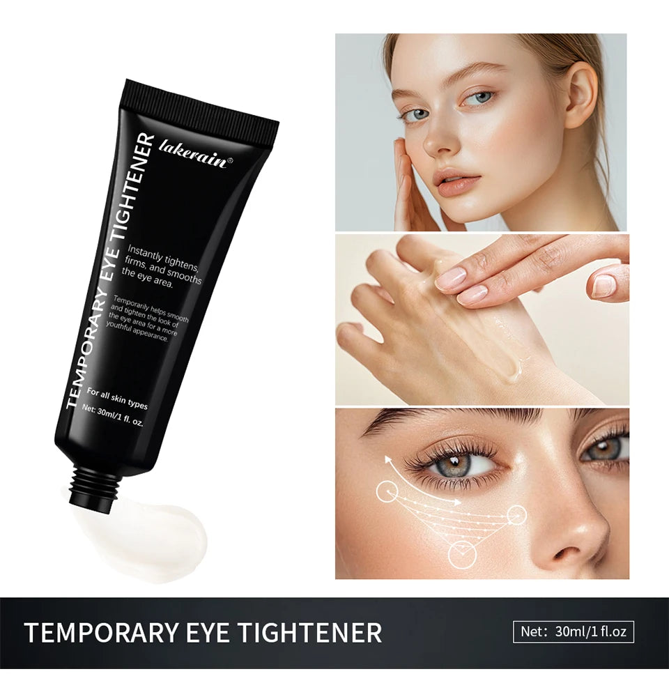 Instant Tighten Wrinkles Eye Cream Remove Eye Fat Bags Puffiness Lifting Firming Smooth Fine Lines Nourish Eye Massage Cream