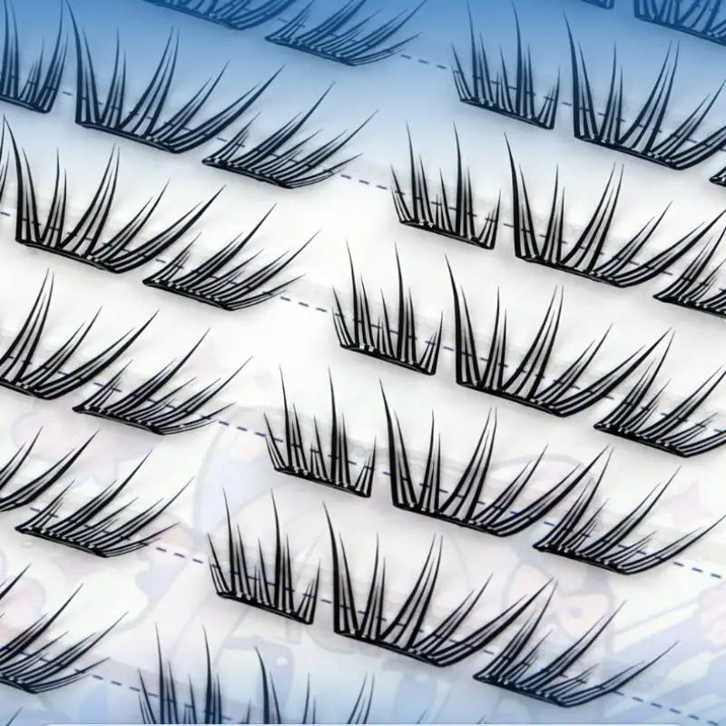 DIY Clusters Eyelashes Glue-free False Eyelashes Natural Eyelash Manga Lashes Soft False Eyelashes Daily Makeup