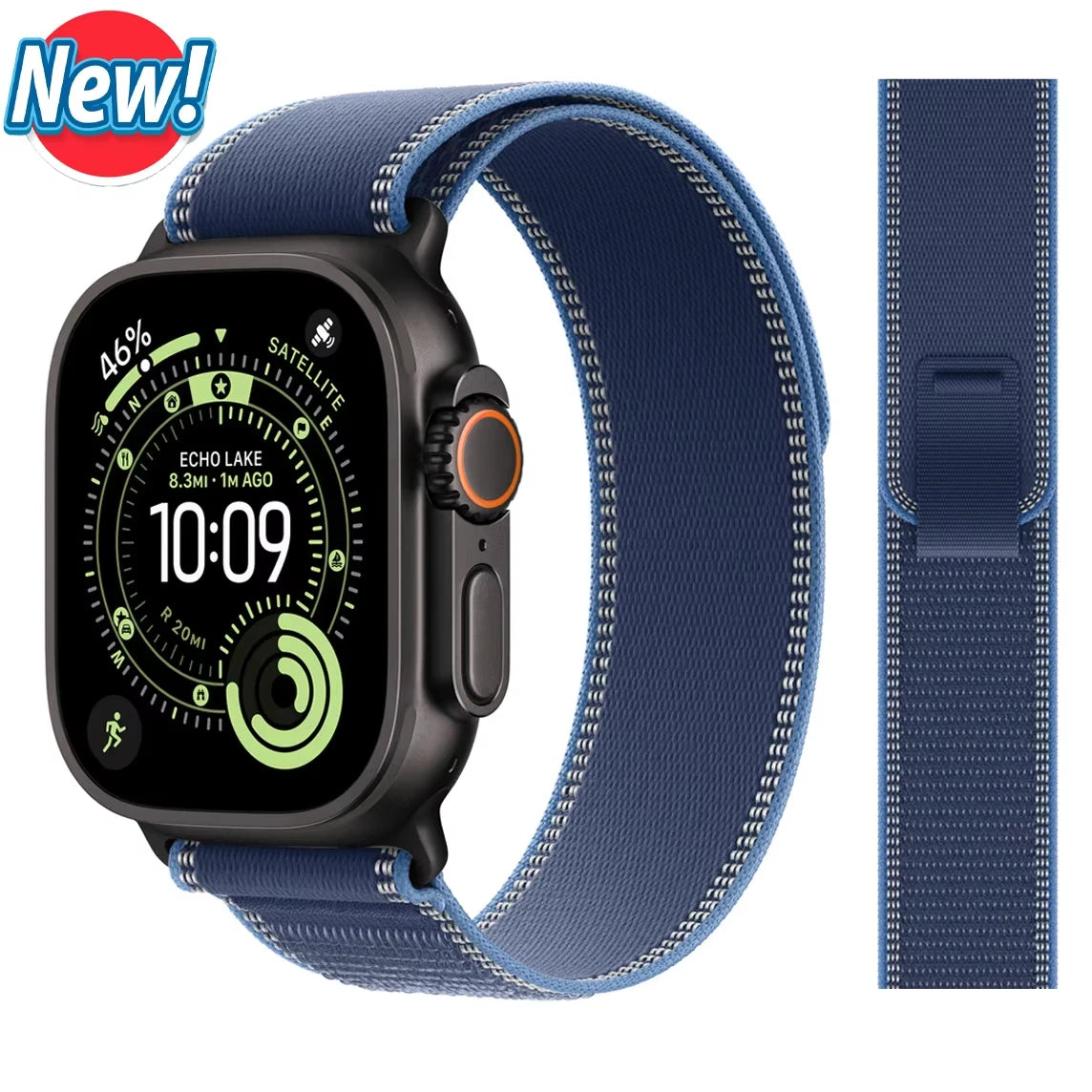 Trail Loop strap for Apple watch bands 11 42/46mm 44mm 40mm 41mm 45mm Sport Bracelet iWatch series 9 8 7 5 Se3 10 ultra 3 2 49mm