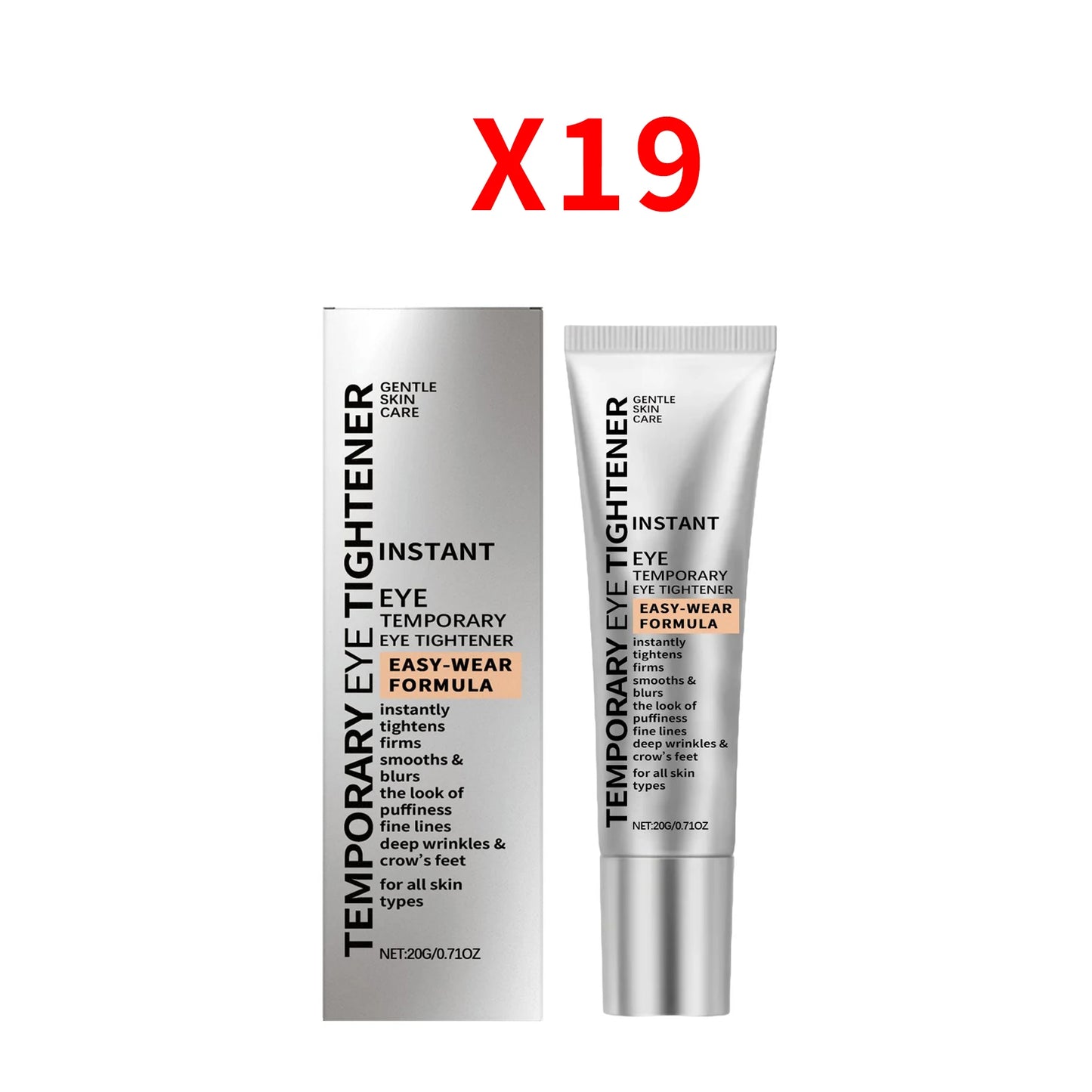 Firm Eye Tightener Cream Remove Dark Circles Eye Bags Anti-Wrinkle Lifting Smoothing Fine Lines Moisturizing Temporary Eye Cream