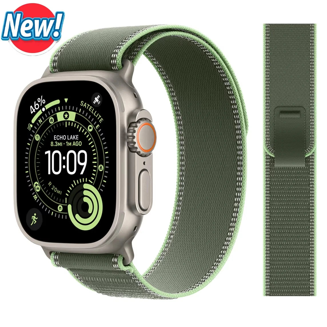 Trail Loop strap for Apple watch bands 11 42/46mm 44mm 40mm 41mm 45mm Sport Bracelet iWatch series 9 8 7 5 Se3 10 ultra 3 2 49mm