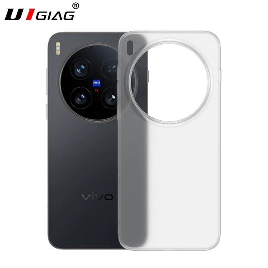 0.3mm Ultra Thin Hard Case For VIVO X300 X200S X200 X100 X100S Pro Ultra Transparent Matte Cover For X200 FE ProMini Slim Shell
